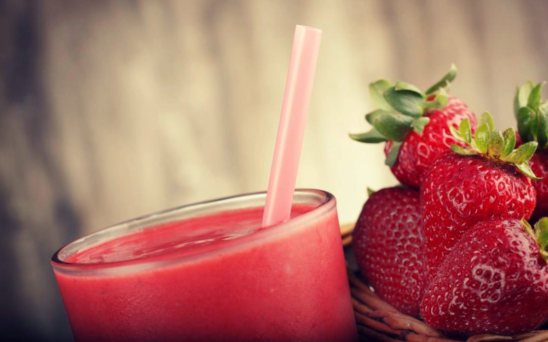 Exotic Valentine Smoothie for Two