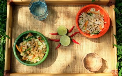 Asian Chicken or Chickpea Salad