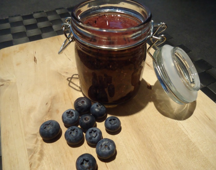 Blueberry Vanilla Chia Sees Jam