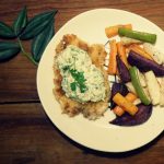 Breaded Fish with Oven-Roasted Veggies