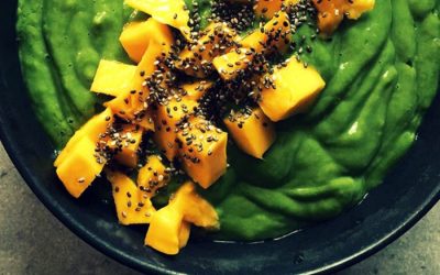 Broccoli Mango Smoothie Bowl