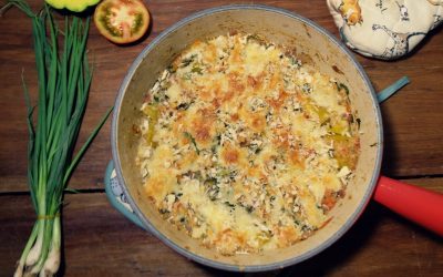 Butternut Spinach Quinoa Casserole