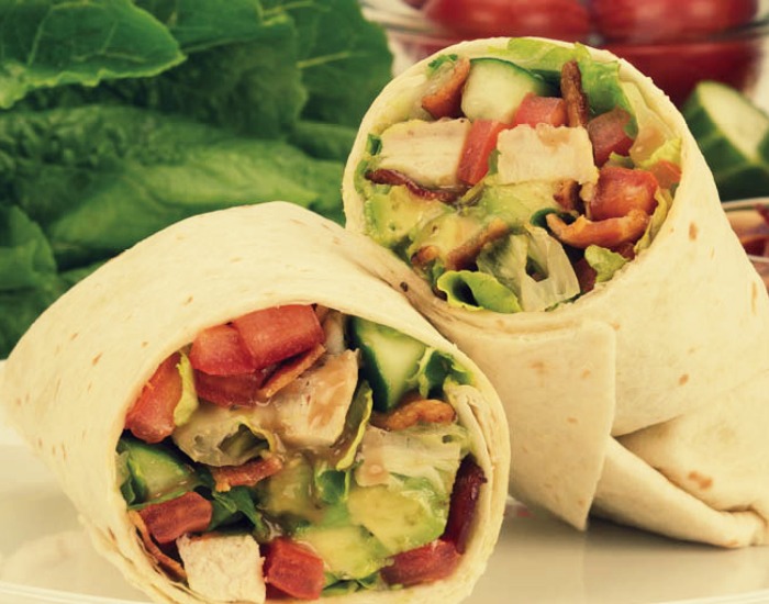 Chicken Avocado Wraps