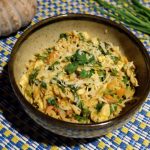Chicken Kale Pasta with Pumpkin Sauce