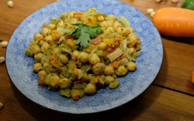 Chickpea Zucchini Pesto