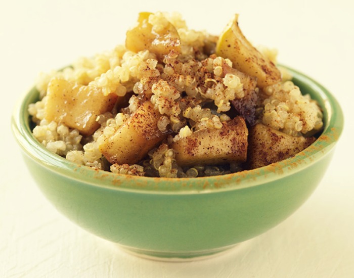 Cinnamon Apple Quinoa Breakfast