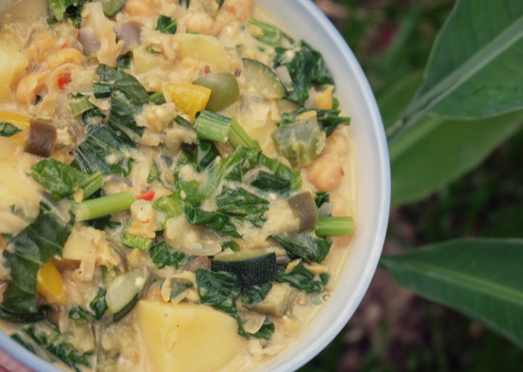 Coconut Chickpea Curry