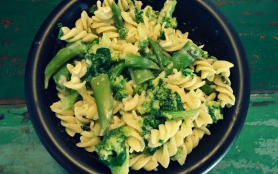 Creamy Green Lemon Pasta