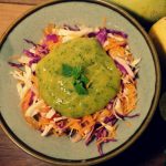 Cabbage Salad with Mango Mayonnaise