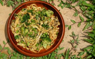 Fast Broccoli Lunch Noodles