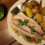 Fish-on-Papillote-with-Oven-Roasted-Potatoes