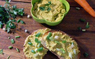 Ginger Carrot Parsley Cashew Spread