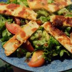halloumi salad