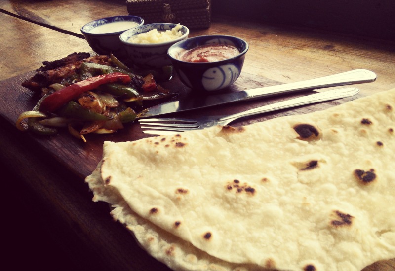 Honey Glazed Chicken and Bell Pepper Wraps