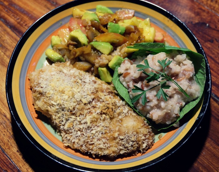Marinated Chicken With Pineapple Avocado Salsa