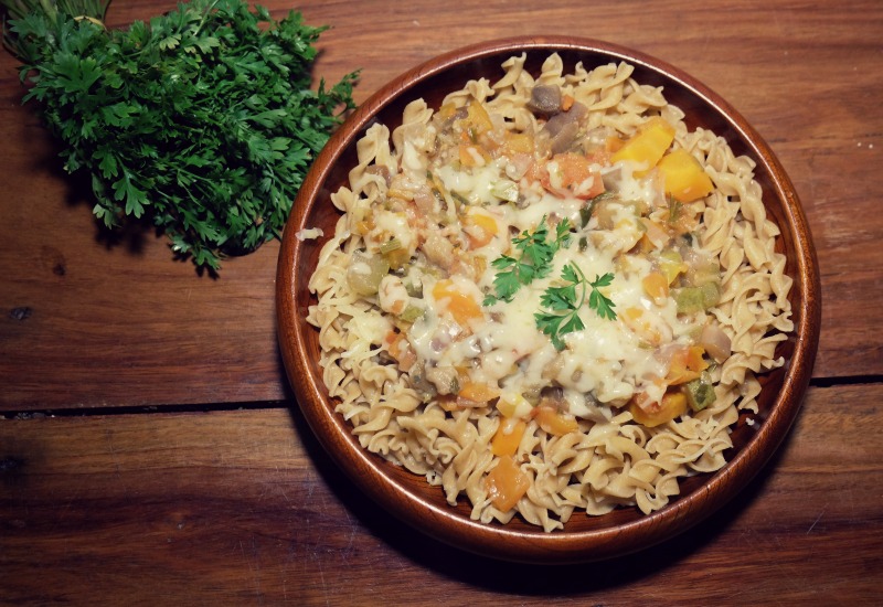 Mediterranean Vegetable Spaghetti