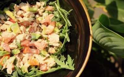 Minty Avocado Tuna Salad