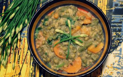 One-pan Lentil Veggie Stew