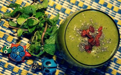 Pineapple Mojito Green Smoothie