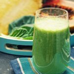 Pineapple Papaya Green Smoothie
