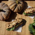 Roasted Pumpkin Sandwich with Avocado