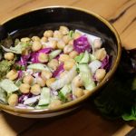 Chickpea Salad with Orange Dressing