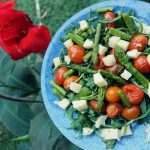 Roasted Asparagus and Cherry Tomato Salad