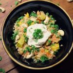 Roasted Pumpkin Chickpea Quinoa