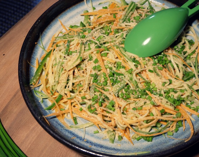 Peanut Zucchini Noodles