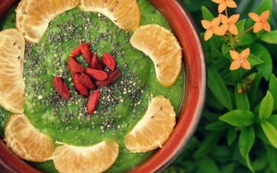 Tangerine Smoothie Bowl