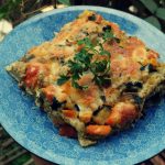 Veggie Lasagna with Basil Cashew Cheese.