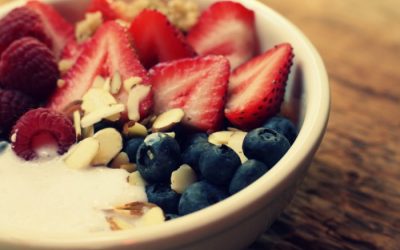 Warm Quinoa Bowl with Fresh Berries