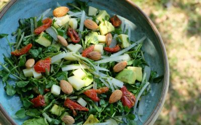 Watercress Sun-dried Tomato Avocado Salad
