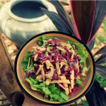 Apple Celery and Red Cabbage Salad