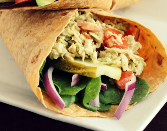 Tuna Avocado Wrap