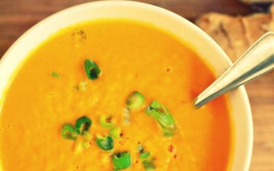 Creamy Ginger Carrot Soup