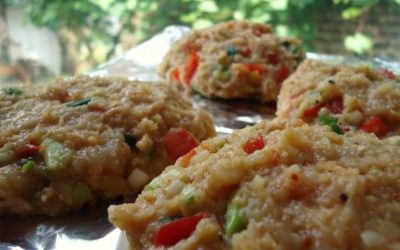 Mango Coconut Chicken Burger