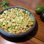 Chickpea Avocado Feta Salad