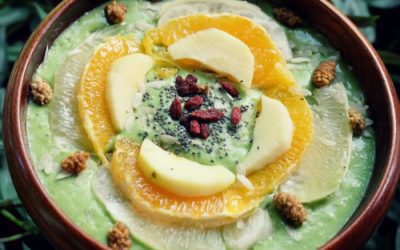 Citrus Pear Smoothie Bowl