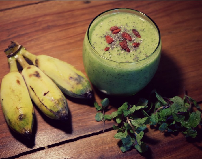 Creamy Green Breakfast Smoothie