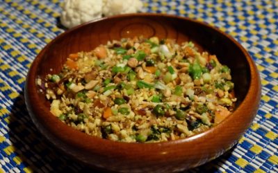Fried “Cauliflower Rice” with Veggies