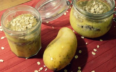 Make Ahead Mango Banana Parfait