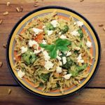 Pasta Pesto with Broccoli and Feta