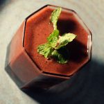 Pear Blueberry Green Smoothie