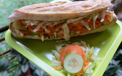 Sandwich with Egg Salad With Fresh Herbs