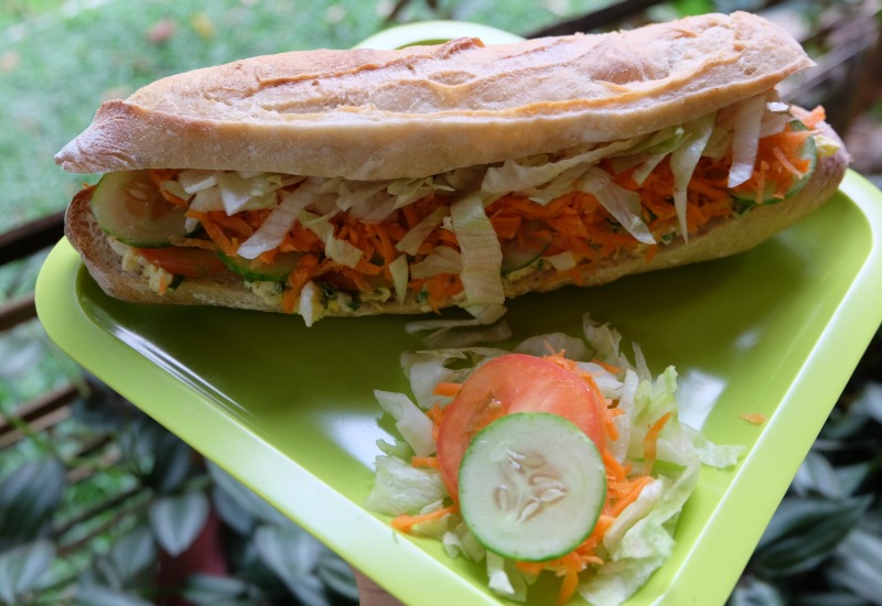 Sandwich with Egg Salad With Fresh Herbs