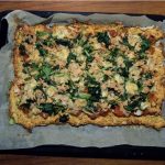 Pizza with Zucchini Crust