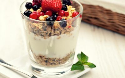 Coconut Yogurt with Berries and Granola