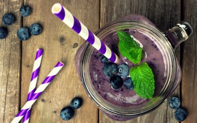 Berry Protein Booster (Green Smoothie)