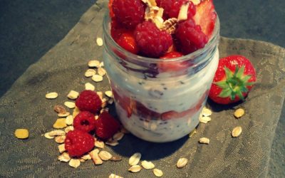 Coconut Yogurt with Fresh Berries